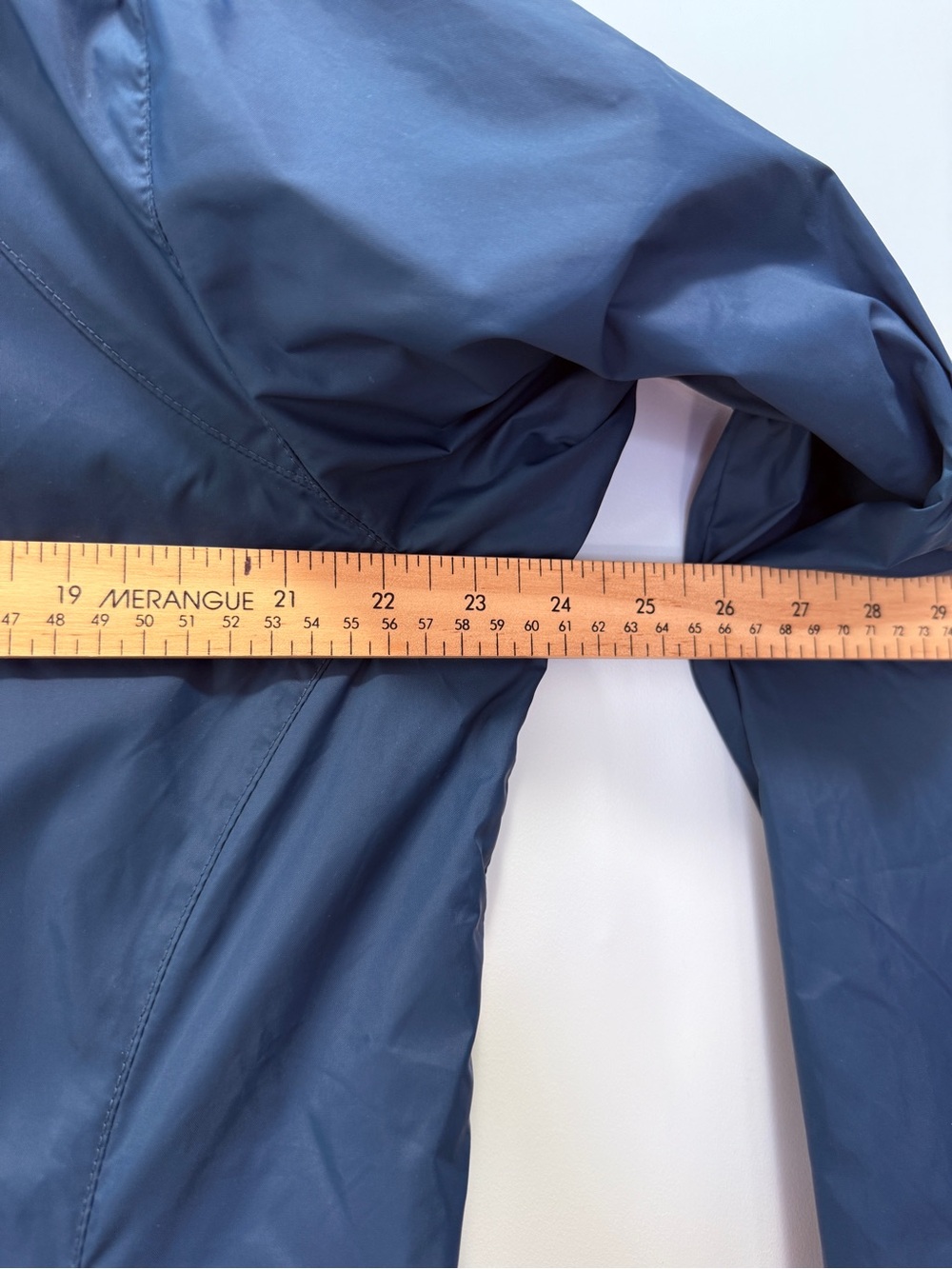 Columbia Blue Hooded Rain Jacket Lined Women’s XL - Picture 11 of 14